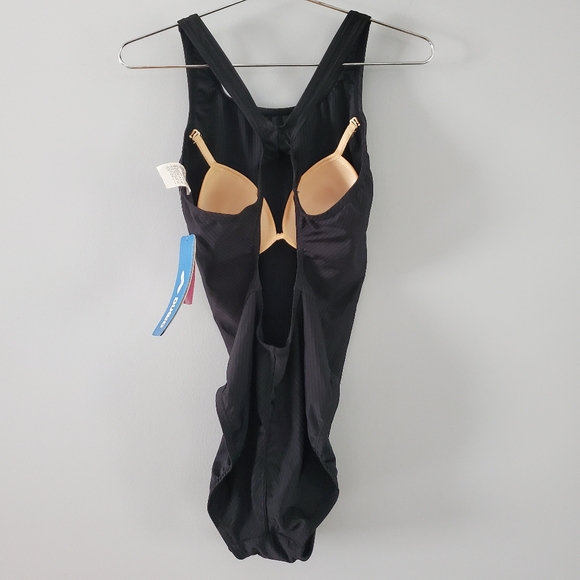 Arena Women's Control Back Swimsuit One-piece Removable Inner Bra Size US 34 - Picture 3 of 8